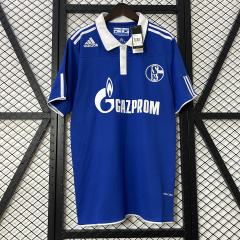 2010/11 Schalke 04 Home Retro Jersey 
