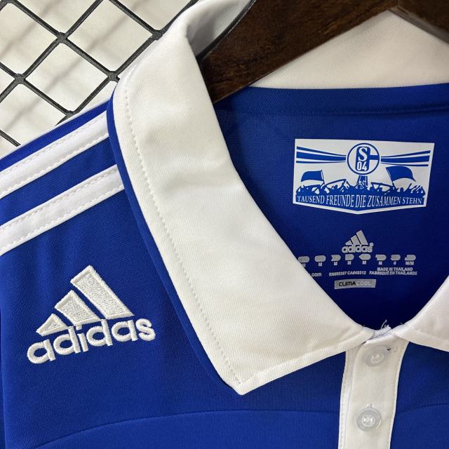 2010/11 Schalke 04 Home Retro Jersey 