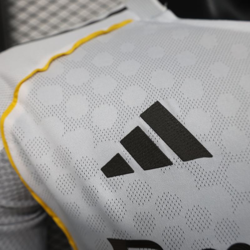 2025/26 Real Madrid Home Jersey Long Sleeve Player Version 