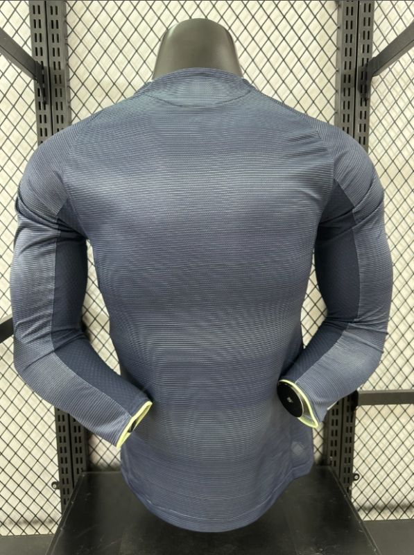 2025/26 Real Madrid Away Jersey Long Sleeve Player Version