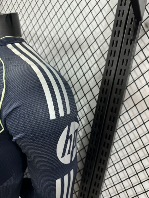 2025/26 Real Madrid Away Jersey Long Sleeve Player Version