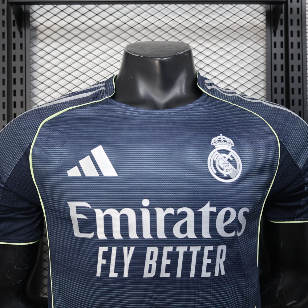 2025/26 Real Madrid Away Jersey Player Version