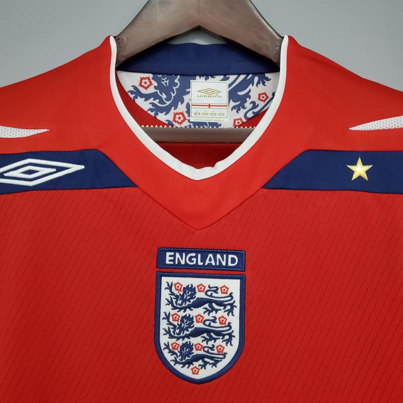 2008/10 England Retro Soccer Jersey Away Replica