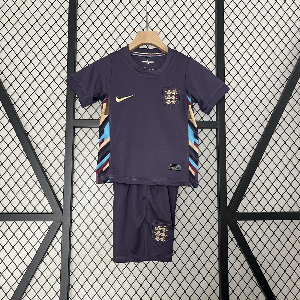 2024  England Away Kids Kit EURO