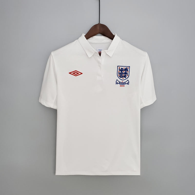2010 England Retro Home Soccer Jersey Replica