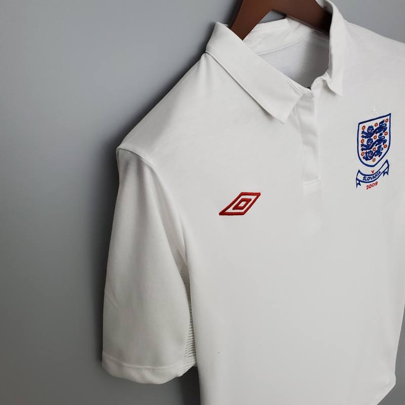 2010 England Retro Home Soccer Jersey Replica