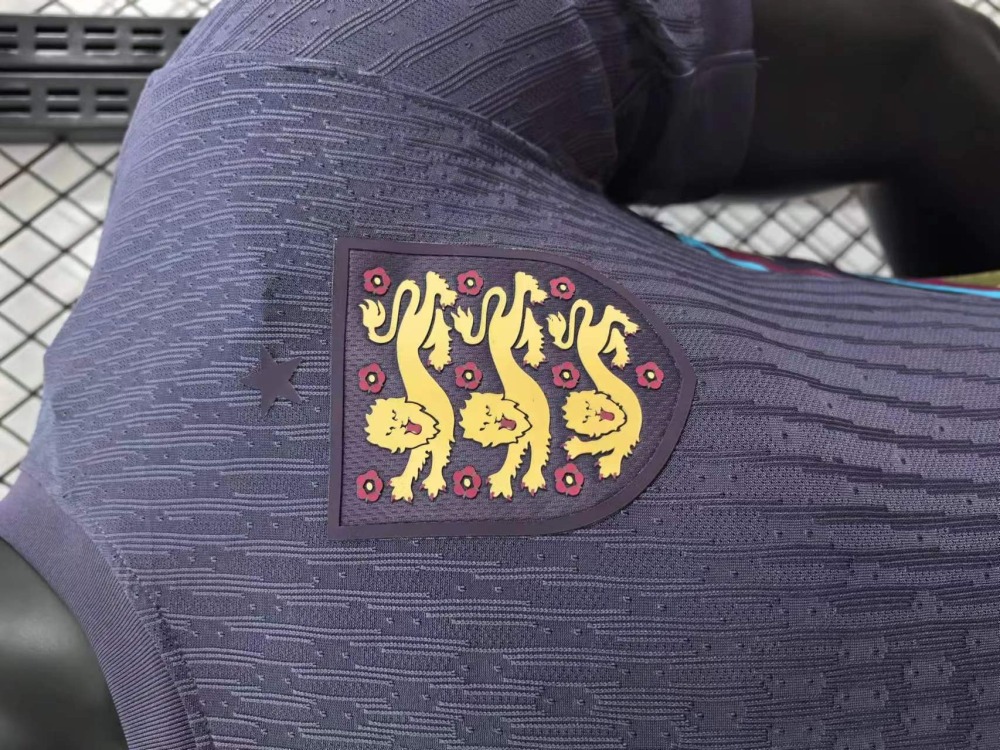 2024 England Away Jersey Player Version EURO