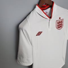 2012 England Retro Soccer Jersey Home Replica
