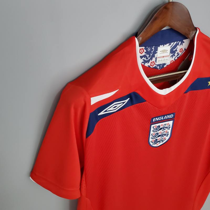 2008/10 England Retro Soccer Jersey Away Replica