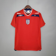 2008/10 England Retro Soccer Jersey Away Replica