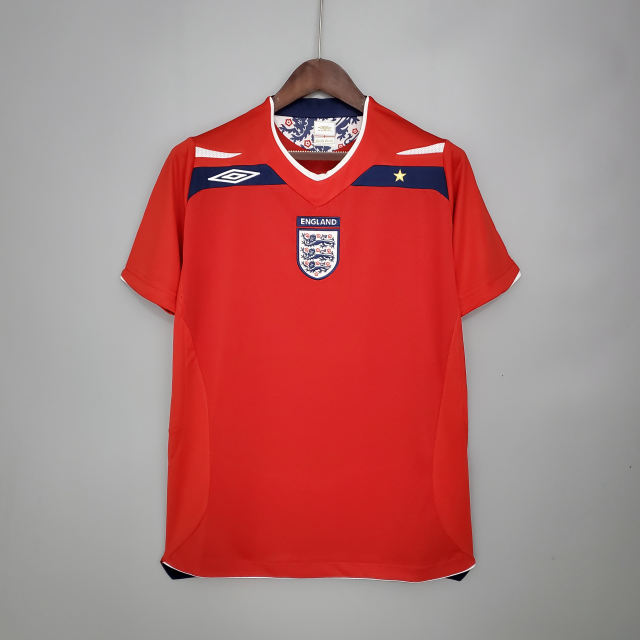 2008/10 England Retro Soccer Jersey Away Replica