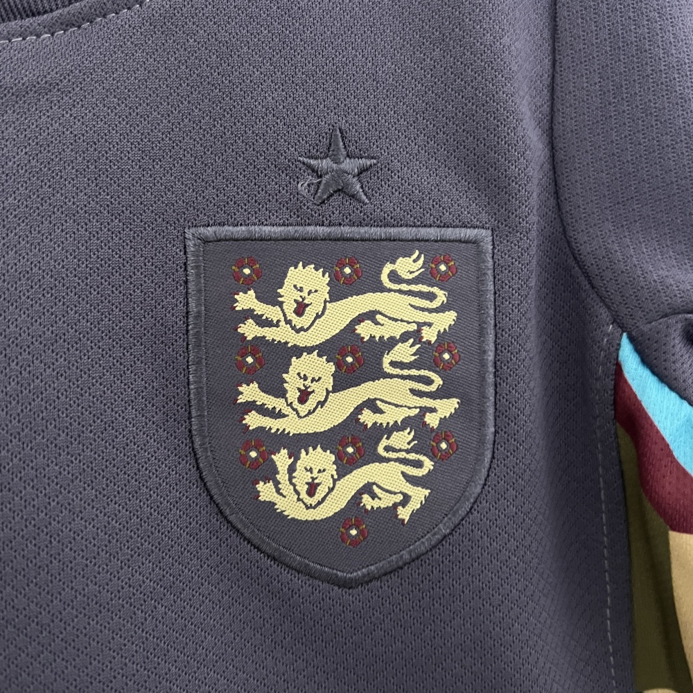 2024  England Away Kids Kit EURO