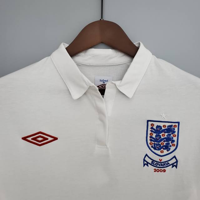 2010 England Retro Home Soccer Jersey Replica