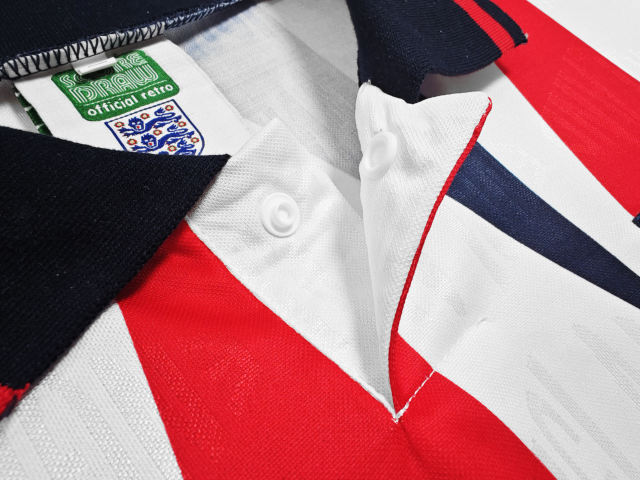1992 England Retro Jersey Home Replica 