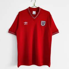 1984/87 England Retro Soccer Jersey Away Replica