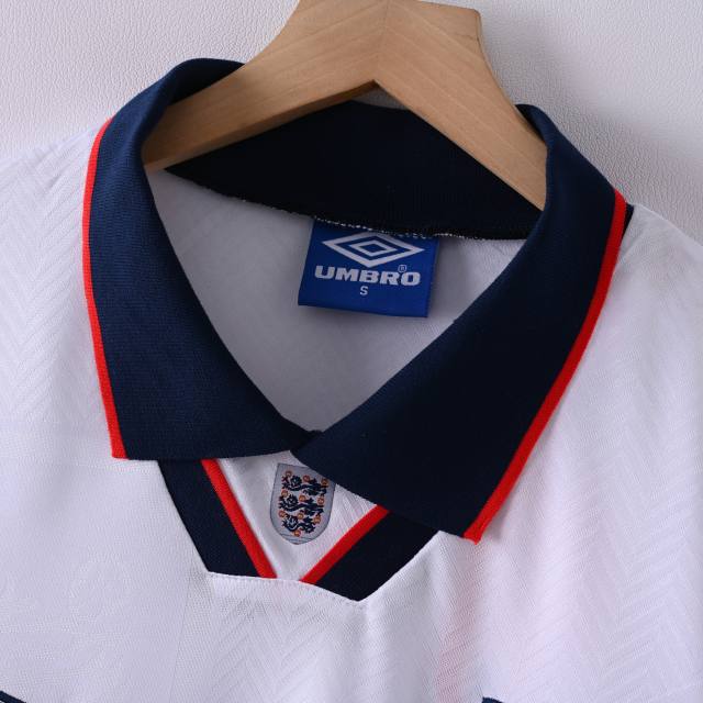 1994/95  England Retro Soccer Jersey Home Replica