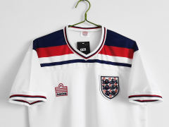 1982 England Retro Soccer Jersey Home Replica