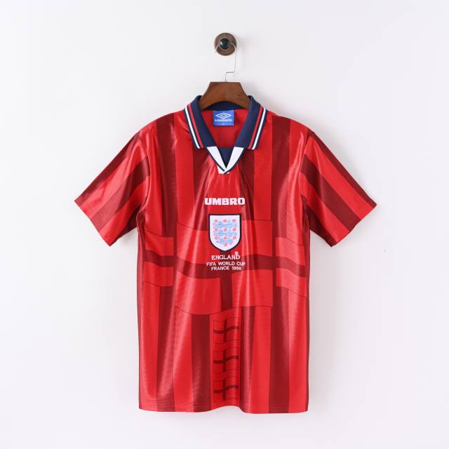 1998 World Cup England Away Retro Jersey