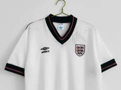 1984/87  England Retro Soccer Jersey Home Replica