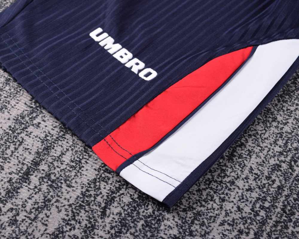 1998 World Cup England Home Retro Jersey Kids Kit(Jersey+Shorts) Replica