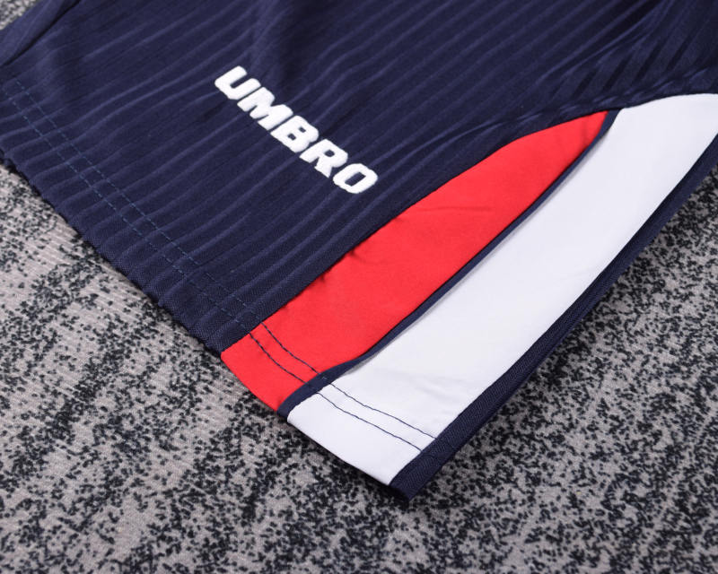 1998 World Cup England Home Retro Jersey Kids Kit(Jersey+Shorts) Replica