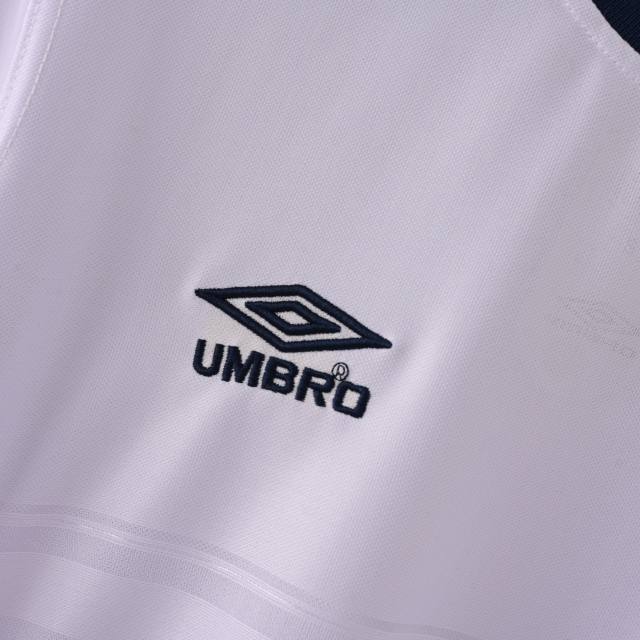 2000 England Retro Jersey Home Replica Euro Cup