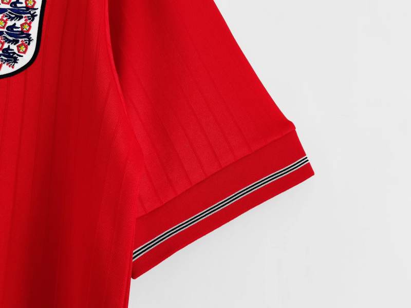 1984/87 England Retro Soccer Jersey Away Replica