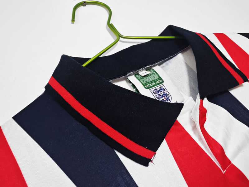 1992 England Retro Jersey Home Replica 