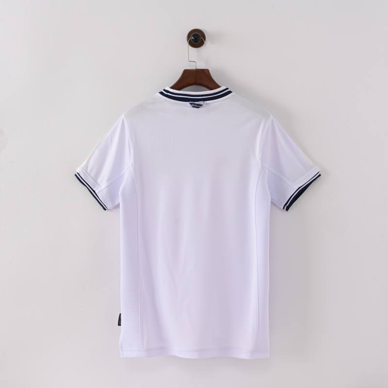 2000 England Retro Jersey Home Replica Euro Cup