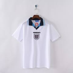 1996 Euro Cup England Retro Jersey Home Replica