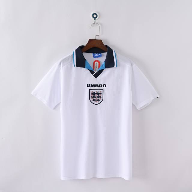1996 Euro Cup England Retro Jersey Home Replica