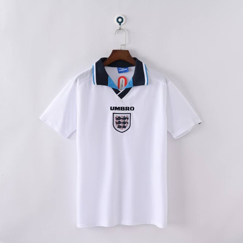 1996 Euro Cup England Retro Jersey Home Replica