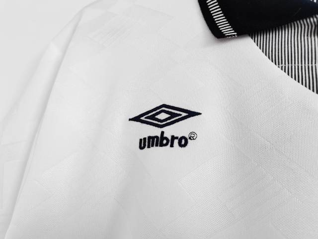 1990 World Cup England Retro Jersey Home Replica