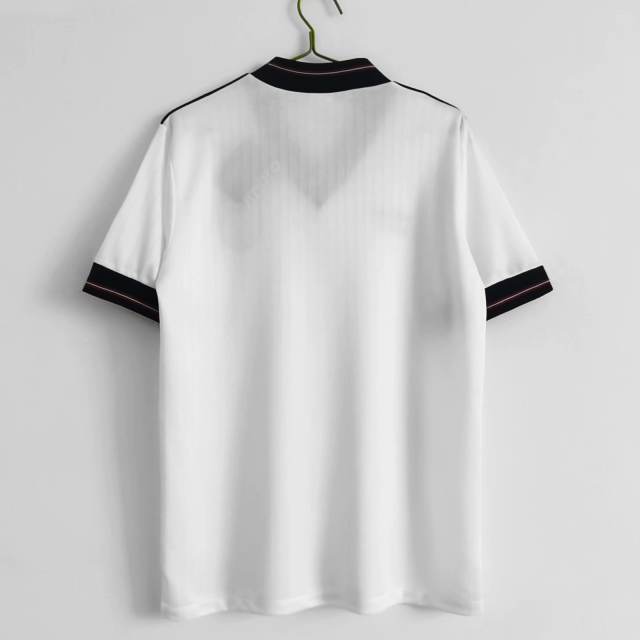 1984/87  England Retro Soccer Jersey Home Replica