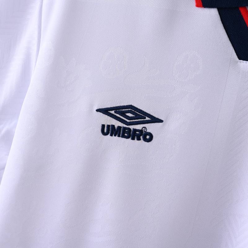 1994/95  England Retro Soccer Jersey Home Replica