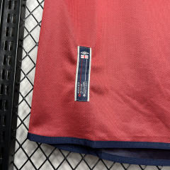 2002 England Beckham #7 Retro Jersey Away Replica World Cup