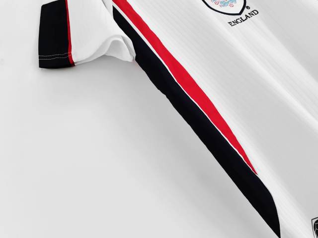 1998 World Cup England Home White Retro Jersey