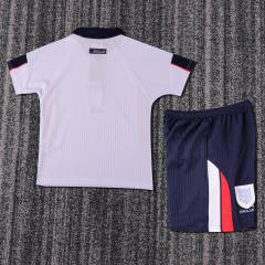 1998 World Cup England Home Retro Jersey Kids Kit(Jersey+Shorts) Replica