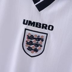 1996 Euro Cup England Retro Jersey Home Replica