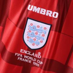 1998 World Cup England Away Retro Jersey