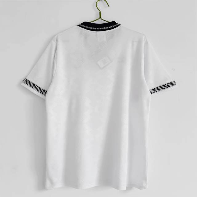 1990 World Cup England Retro Jersey Home Replica