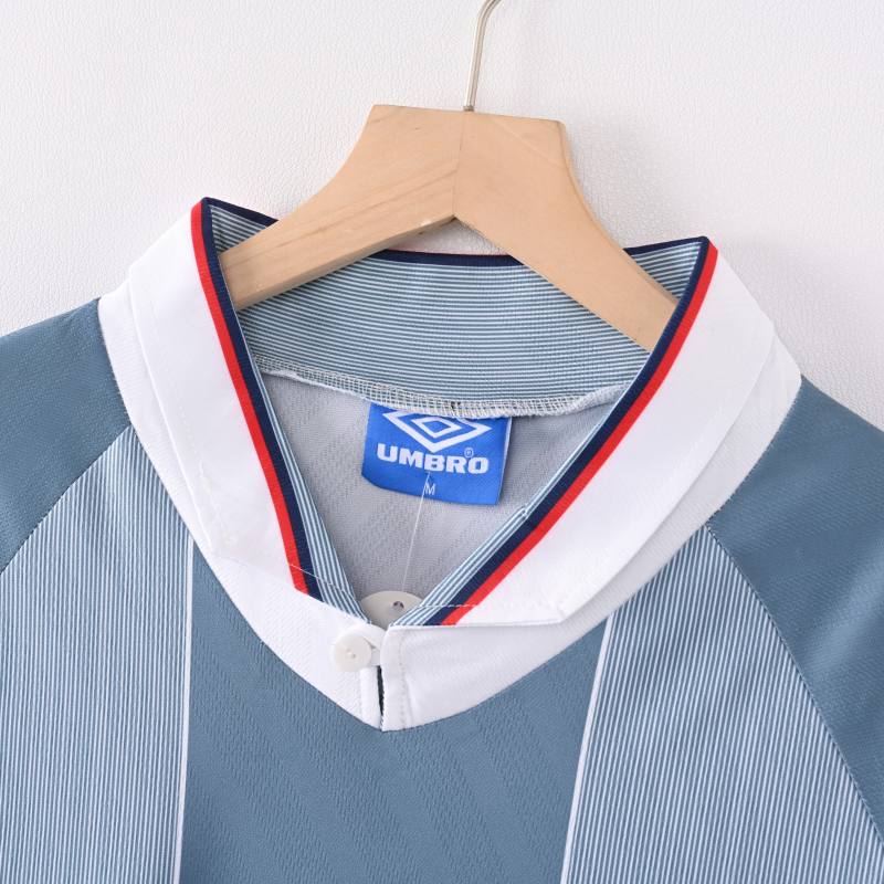 1996 Euro Cup England Retro Soccer Jersey Away Replica