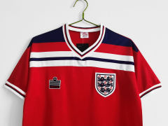 1982 England Retro Soccer Jersey Away Replica