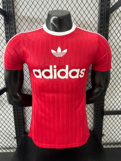 2025/26 Adidas Casual Player Version Red