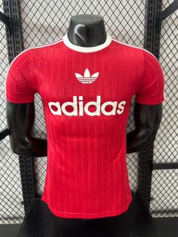 2025/26 Adidas Casual Player Version Red