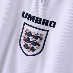 1996 Euro Cup England Home Long Sleeve Retro Jersey Replica