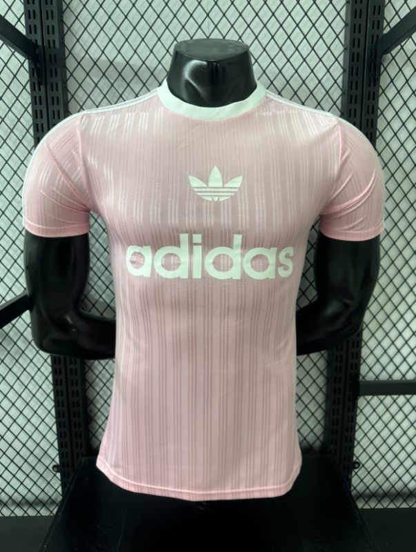 2025/26 Adidas Casual Player Version Light Pink