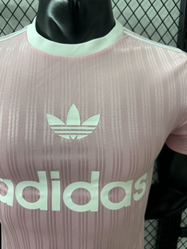 2025/26 Adidas Casual Player Version Light Pink