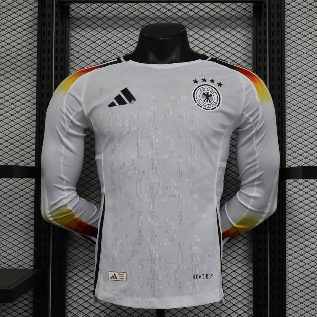 2024 EURO Germany Home Long Sleeve Jersey Player Version