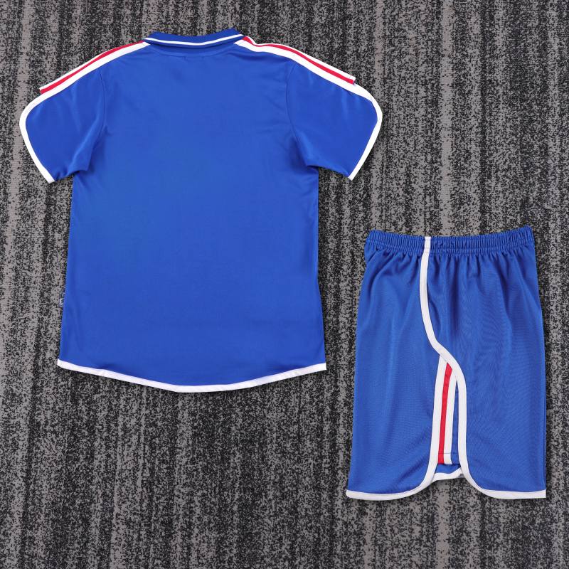 2000 France Home Kids Retro Jersey 